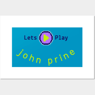 john prine pixel art Posters and Art